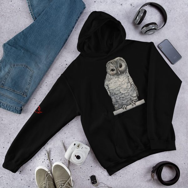Owl, Hoodie - Image 5