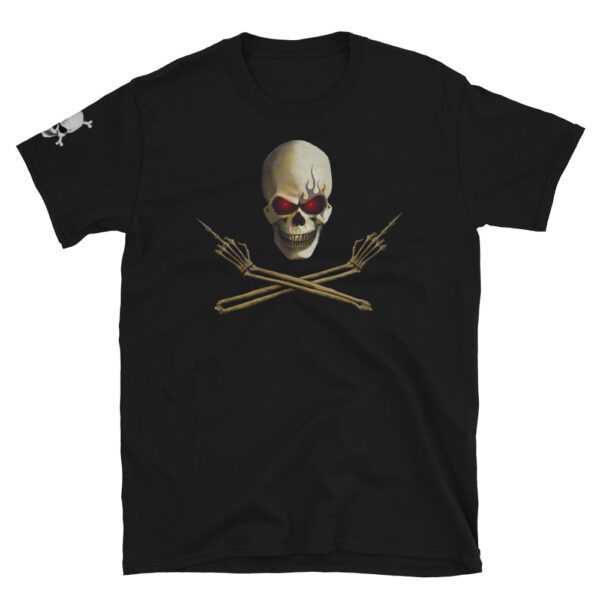 Skull and Crossed Arms, Short-Sleeve T-Shirt