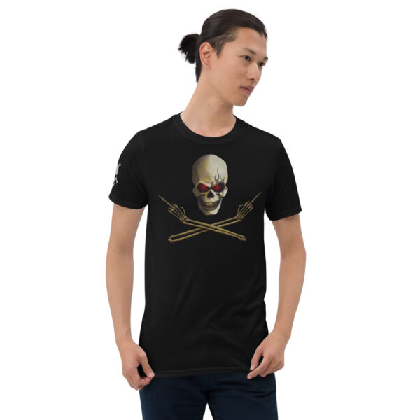 Skull and Crossed Arms, Short-Sleeve T-Shirt - Image 4