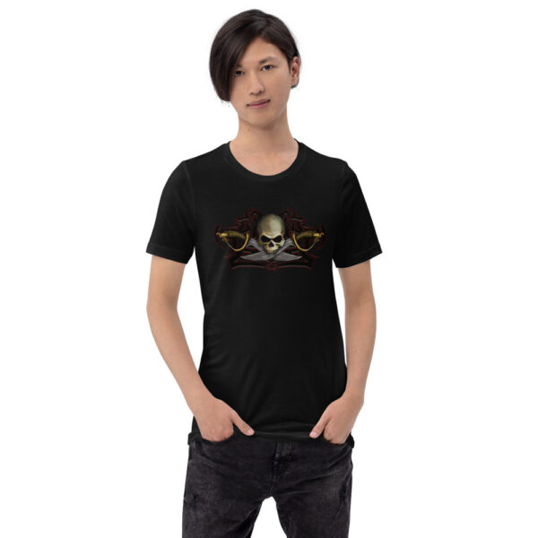 Skull and Cutlass, Short-Sleeve T-Shirt - Image 5