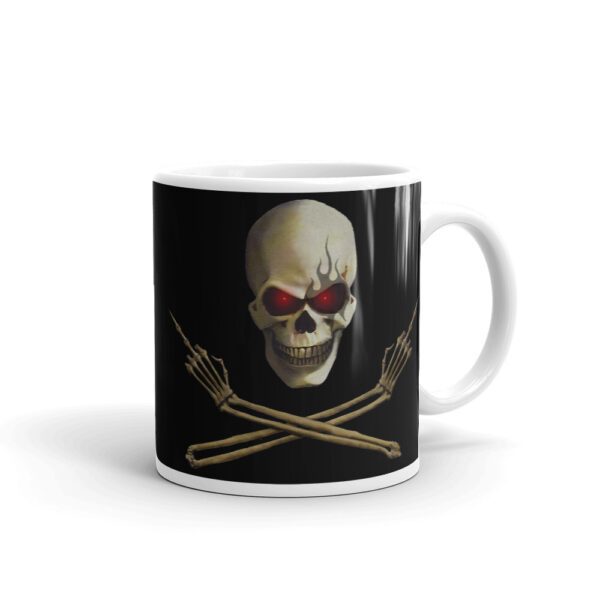 Skull and Crossed Arms, Mug - Image 2