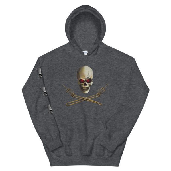 Skull and Crossed Arms, Hoodie - Image 9