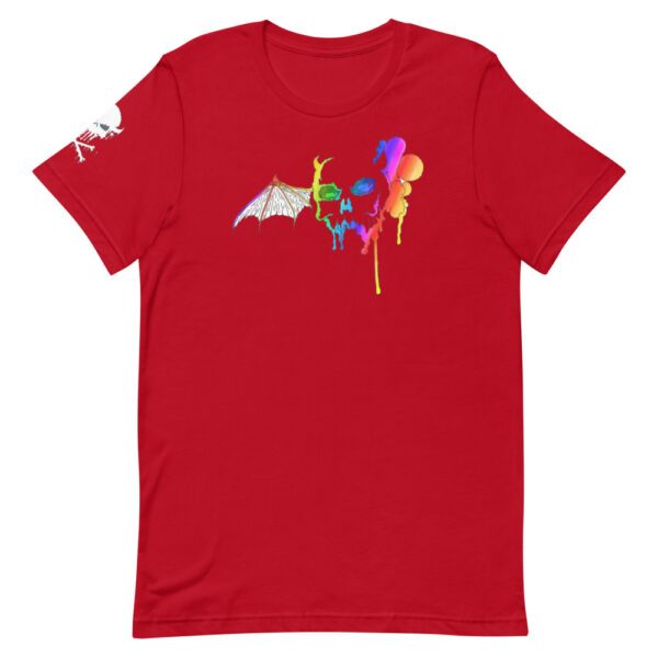 Techni Color SkullShort-Sleeve T-Shirt - Image 21