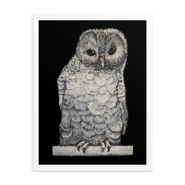 Owl, Framed poster - Image 3