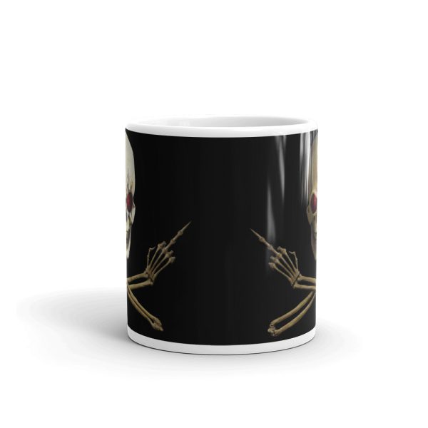 Skull and Crossed Arms, Mug - Image 4