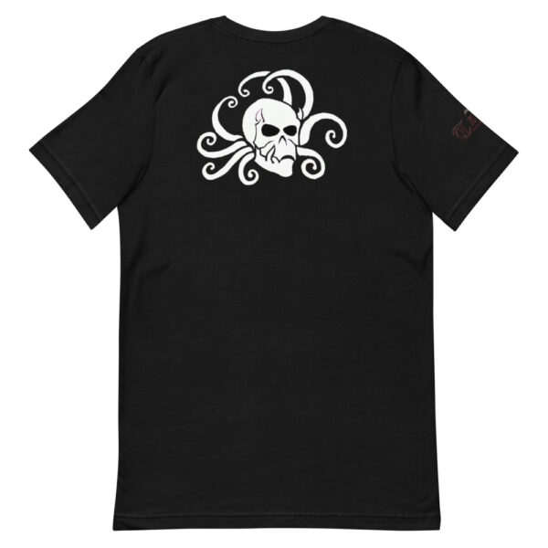 Dripping Skull Red, Short-Sleeve T-Shirt - Image 7