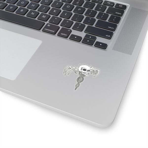 Devil Skull with Patterns, Kiss-Cut Stickers - Image 4