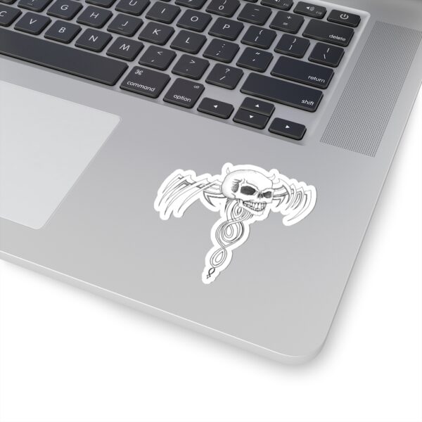 Devil Skull with Patterns, Kiss-Cut Stickers - Image 10