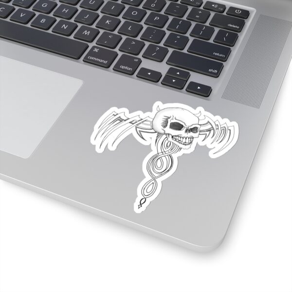 Devil Skull with Patterns, Kiss-Cut Stickers - Image 14