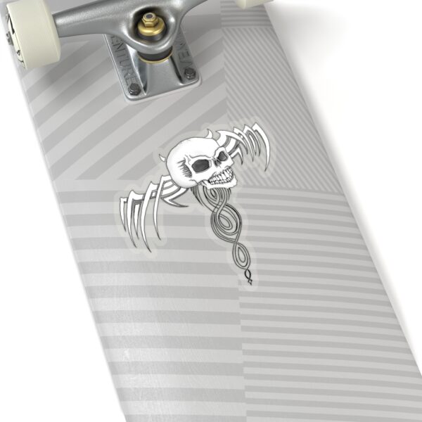 Devil Skull with Patterns, Kiss-Cut Stickers - Image 2