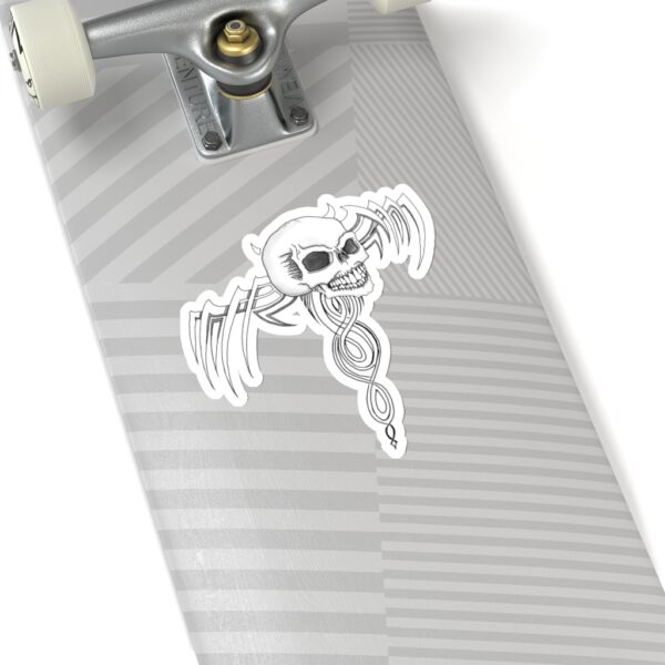 Devil Skull with Patterns, Kiss-Cut Stickers - Image 16