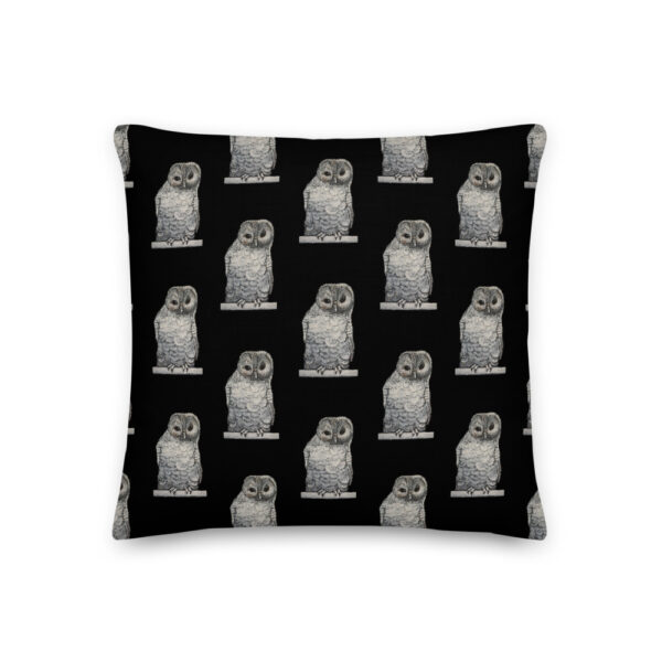 Owl, Premium Pillow - Image 4