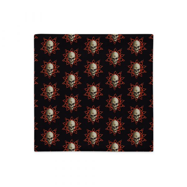 Celtic Skull, Premium Pillow Case - Image 4