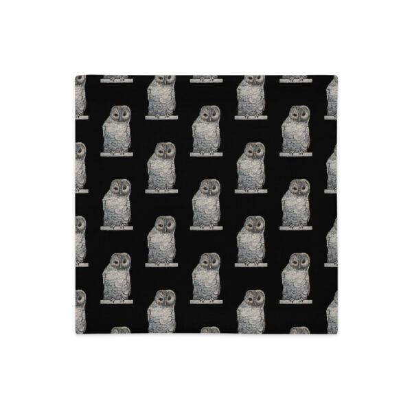 Owl, Premium Pillow Case - Image 3