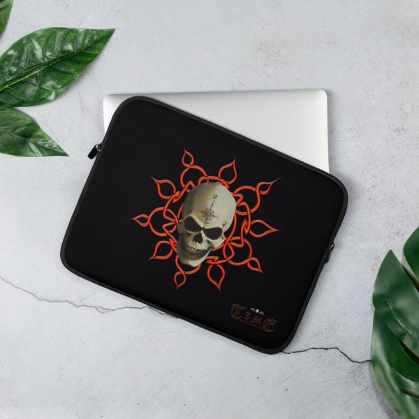 Celtic Skull, Laptop Sleeve - Image 2