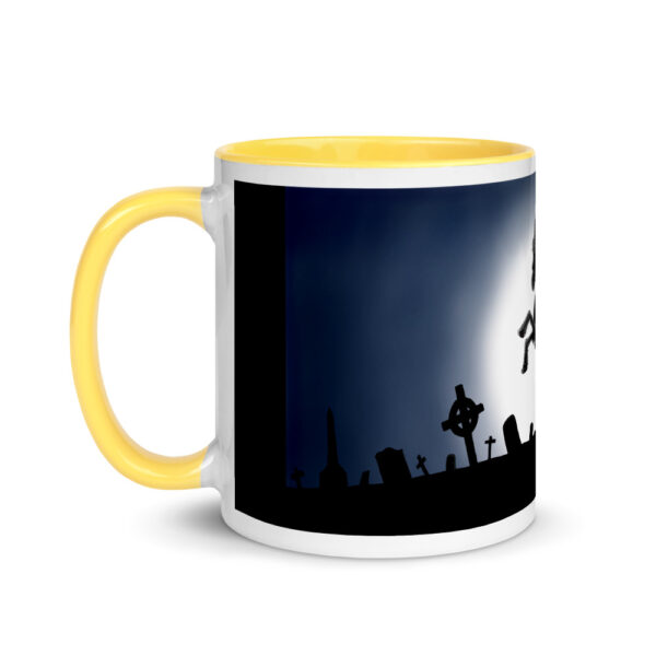 Reaper on Horse, Mug with Color Inside - Image 9