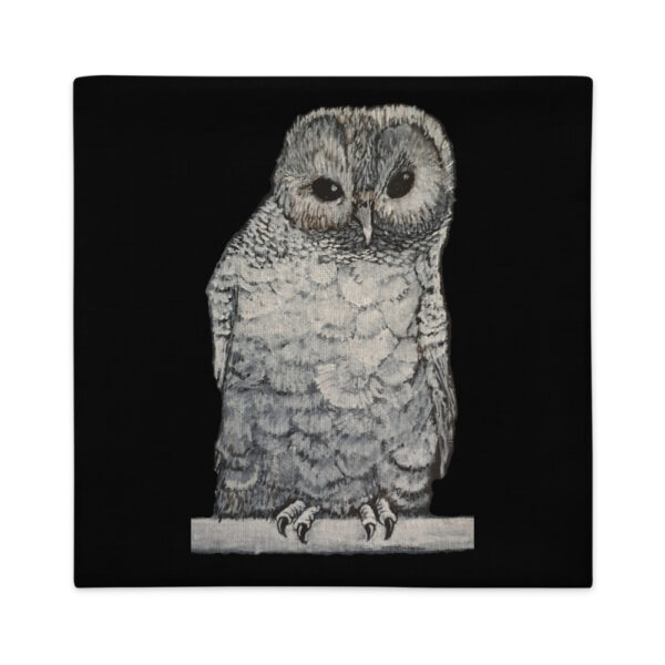 Owl, Premium Pillow Case - Image 6