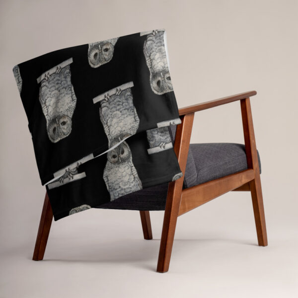 Owl, Throw Blanket - Image 2