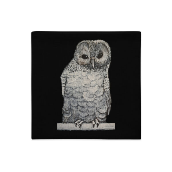 Owl, Premium Pillow Case - Image 4