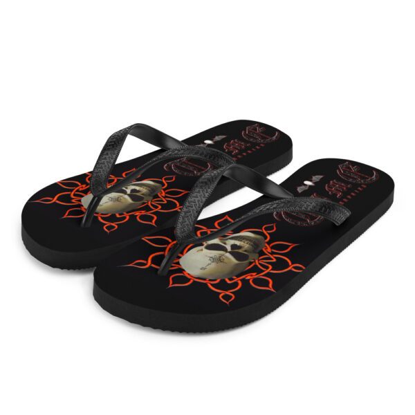 Celtic Skull, Flip-Flops - Image 3