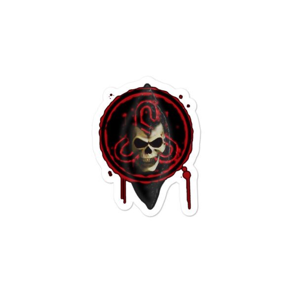 Ghost Reaper triple 6, Bubble-free stickers - Image 2