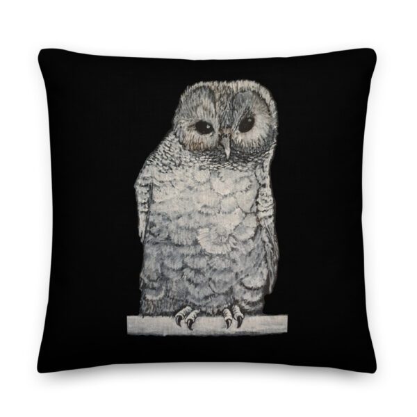 Owl, Premium Pillow - Image 5
