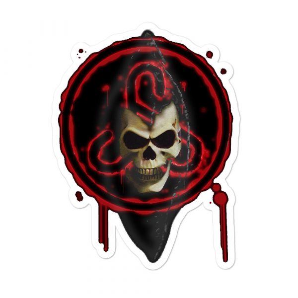 Ghost Reaper triple 6, Bubble-free stickers