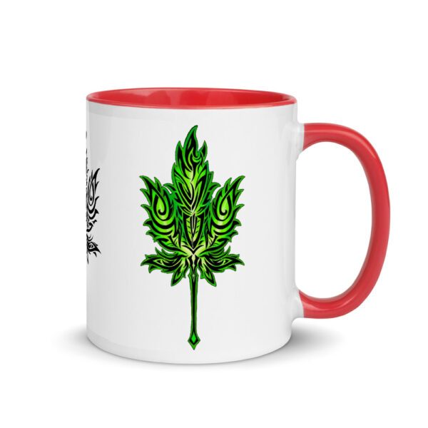 Leaf, Mug with Color Inside - Image 10