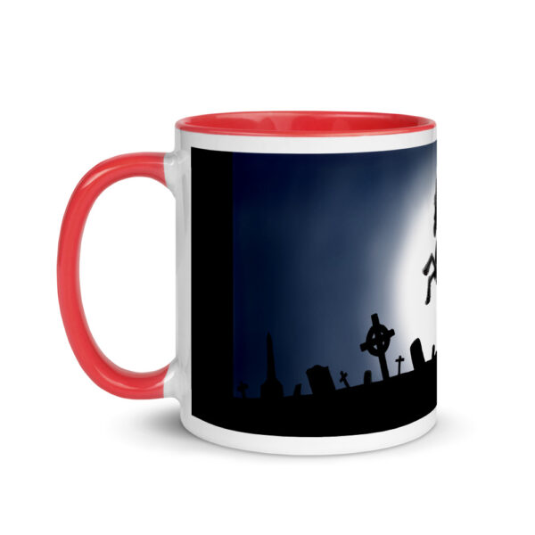 Reaper on Horse, Mug with Color Inside - Image 12