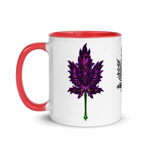 Leaf, Mug with Color Inside - Image 12