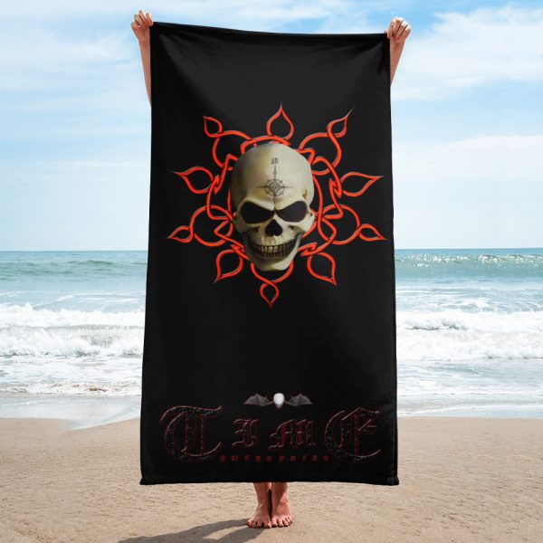Celtic Skull, Towel - Image 3