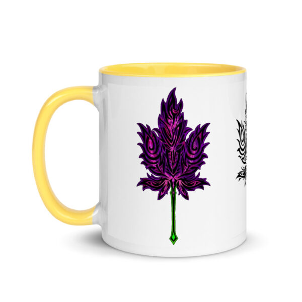 Leaf, Mug with Color Inside - Image 9