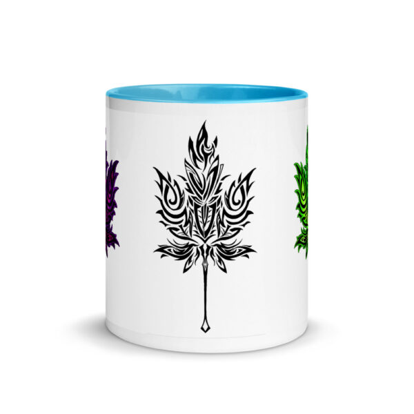 Leaf, Mug with Color Inside - Image 5