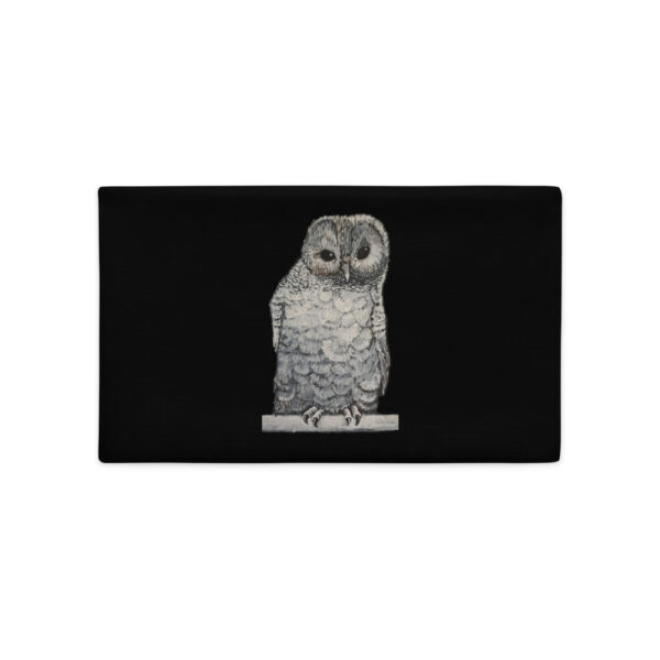 Owl, Premium Pillow Case - Image 2