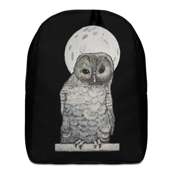 Owl and Moon, Minimalist Backpack