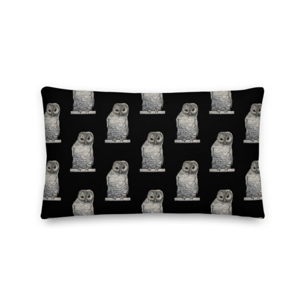 Owl, Premium Pillow - Image 2