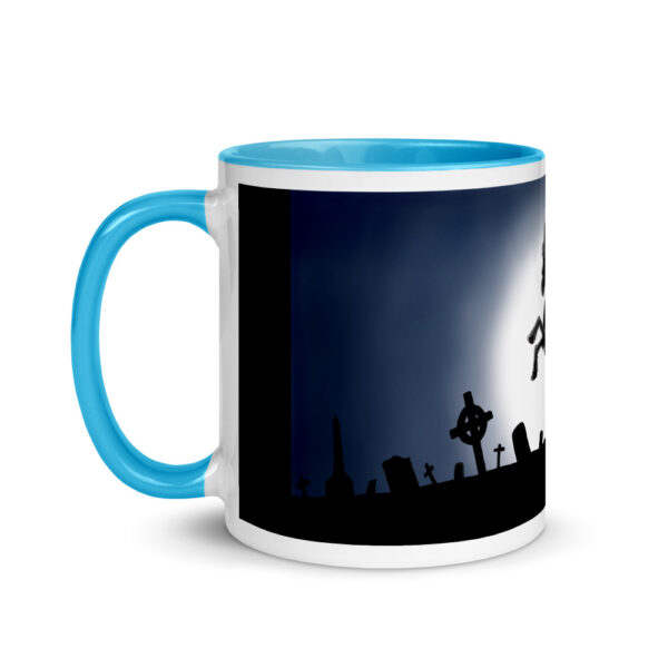 Reaper on Horse, Mug with Color Inside - Image 6