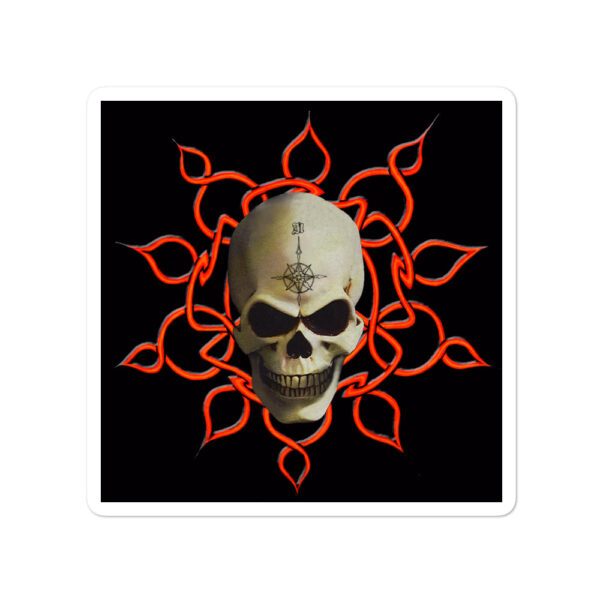 Celtic Skull, Bubble-free stickers - Image 3