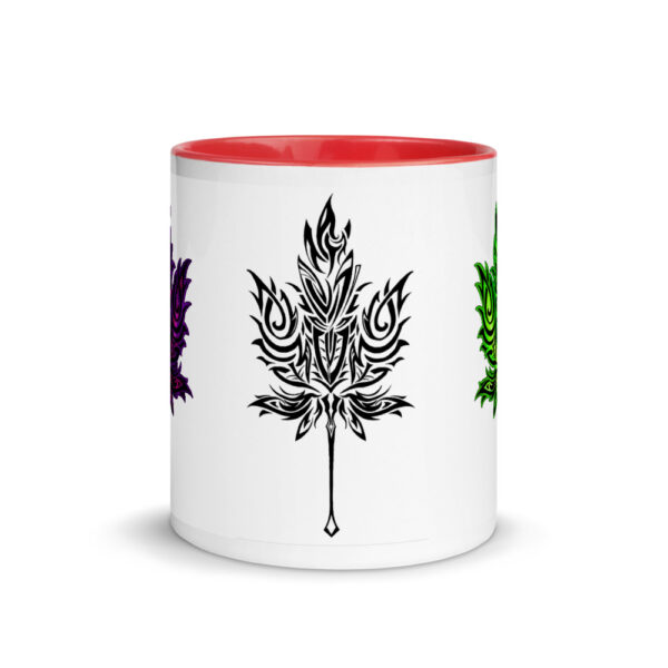 Leaf, Mug with Color Inside - Image 11