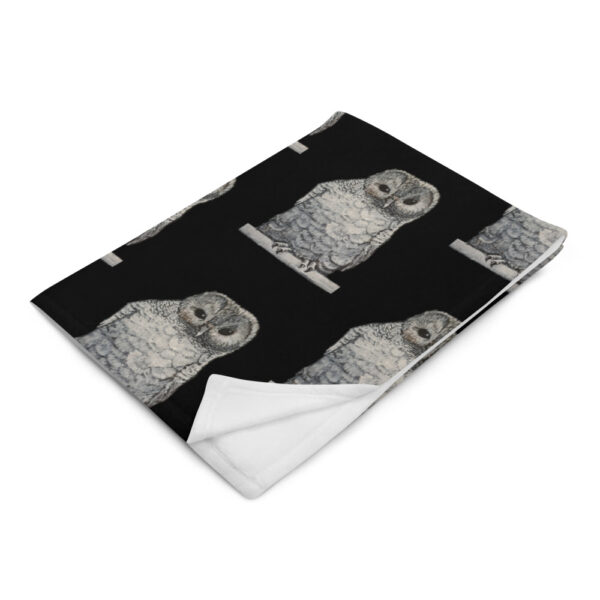 Owl, Throw Blanket - Image 3