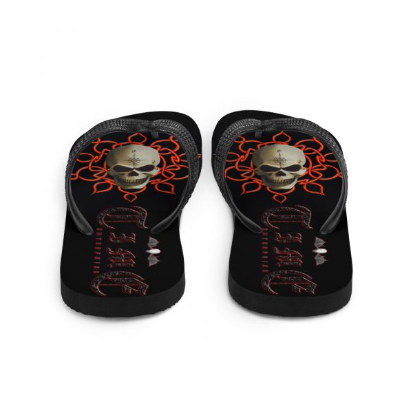 Celtic Skull, Flip-Flops - Image 4