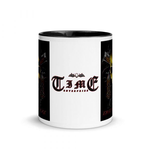 Blunderbuss and Skull, Mug with Color Inside - Image 2