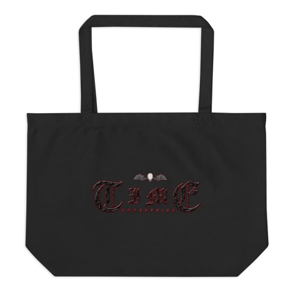 Blunderbuss and Skull, Large organic tote bag - Image 5