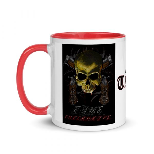 Blunderbuss and Skull, Mug with Color Inside - Image 12