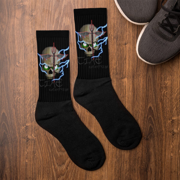 Lightning Skull, Socks - Image 2