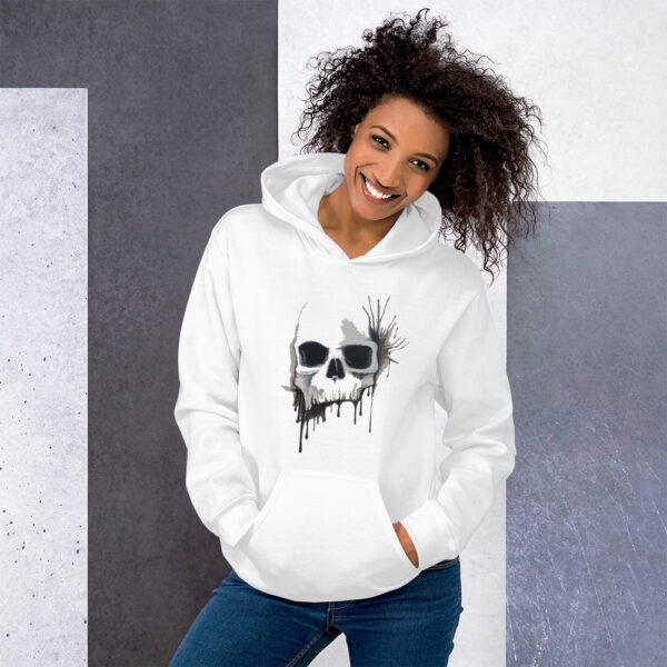 Skull Splatter, Hoodie - Image 3