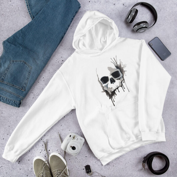Skull Splatter, Hoodie - Image 5