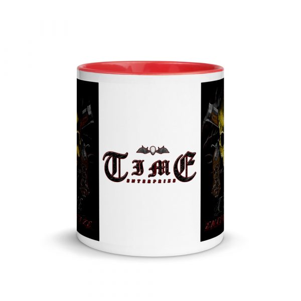 Blunderbuss and Skull, Mug with Color Inside - Image 11