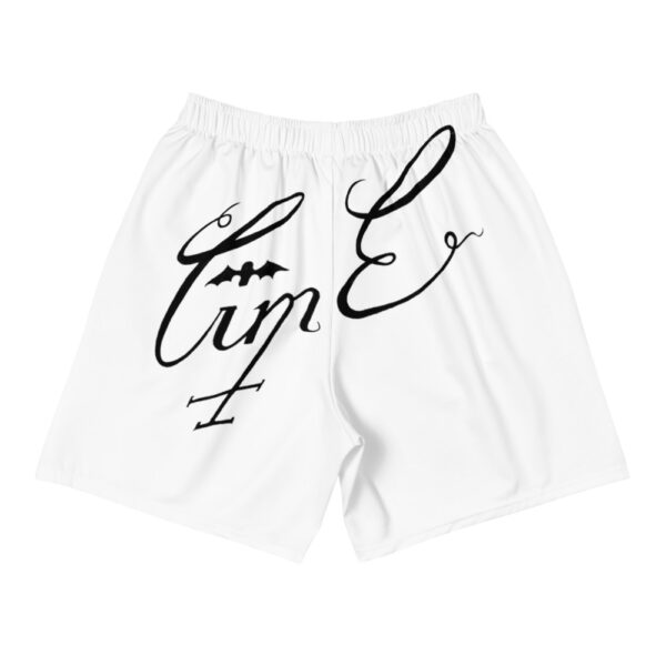 Skull Splatter, Men's Athletic Long Shorts - Image 2
