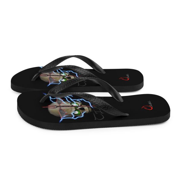 Lightning Skull, Flip-Flops - Image 6